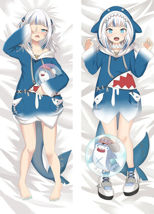 Gawr Gura Vtuber 21412-Dakimakura Anime Body Pillow Case-Dakiheaven.com