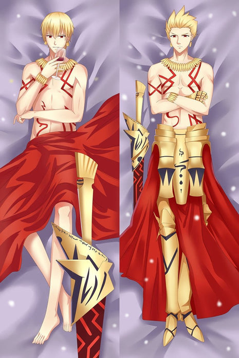 Gilgamesh Fate Grand Order 83106-Dakimakura Anime Body Pillow Case-Dakiheaven.com