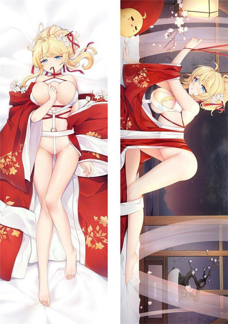 Glorious Azur Lane Dakimakura Anime Body Pillow Case 21011-1 Female Kimono