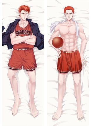 Hanamichi Sakuragi Slam Dunk 610068-Dakimakura Anime Body Pillow Case-Dakiheaven.com