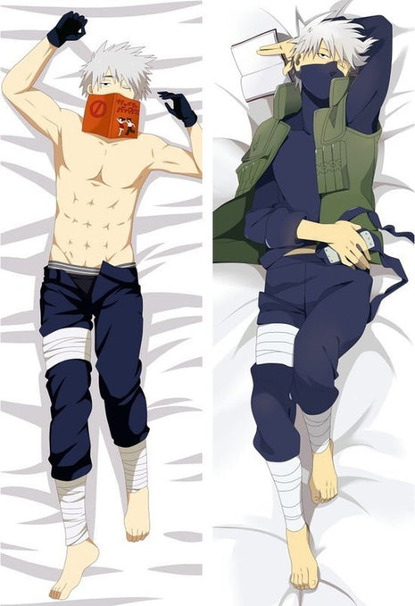 Hatake Kakashi Naruto 91015-Dakimakura Anime Body Pillow Case-Dakiheaven.com