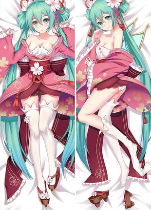 Hatsune Miku Japanese Vocaloid 18017-1-Dakimakura Anime Body Pillow Case-Dakiheaven.com