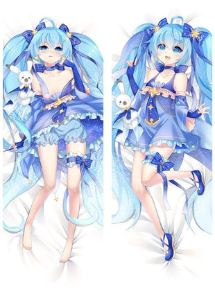 Hatsune Miku Snow Vocaloid 16298-1-Dakimakura Anime Body Pillow Case-Dakiheaven.com