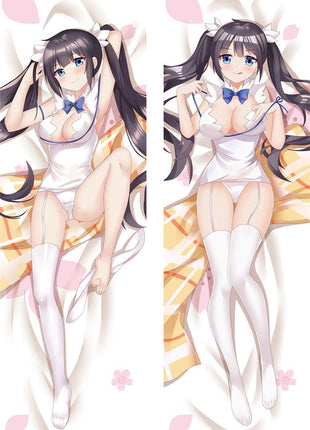 Hestia DanMachi 21210-Dakimakura Anime Body Pillow Case-Dakiheaven.com