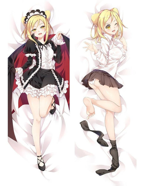 Hikari Takanashi Interviews with Monster Girls 17009-1-Dakimakura Anime Body Pillow Case-Dakiheaven.com