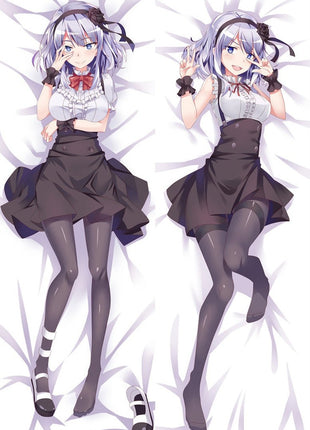 Hotaru Shidare Dagashi Kashi Dakimakura Anime Body Pillow Case 64009 Female School uniform