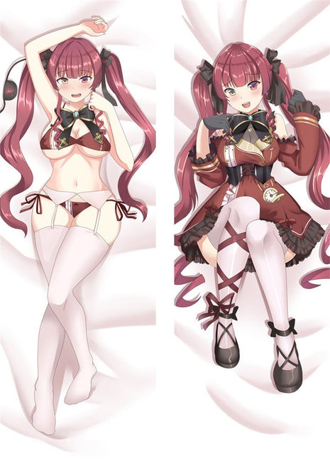 Houshou Marine Vtuber 21724-Dakimakura Anime Body Pillow Case-Dakiheaven.com