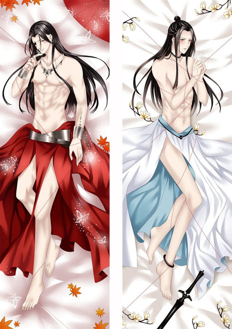 Hua Cheng Heaven Official's Blessing Dakimakura Anime Body Pillow Case 98058 Male Tied up Sword