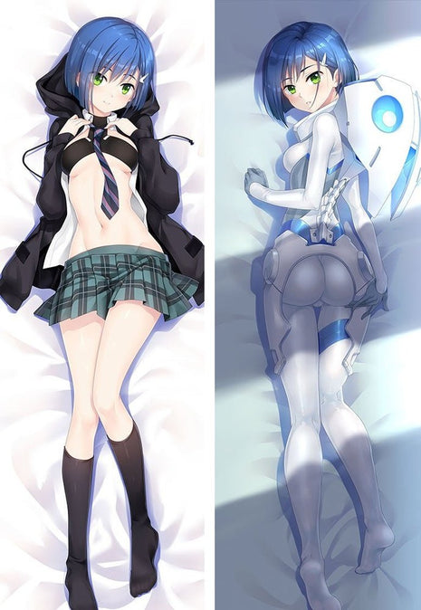 Ichigo Darling in the FranXX 18025-1-Dakimakura Anime Body Pillow Case-Dakiheaven.com