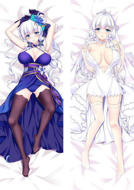 Illustrious Azur Lane Dakimakura Anime Body Pillow Case 22336 Female Wedding dress