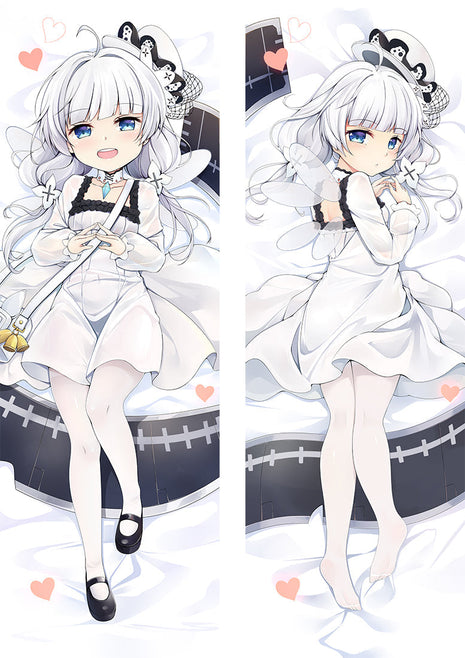 Illustrious Loli Azur Lane Dakimakura Anime Body Pillow Case 20043-1 Female