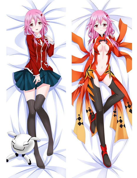 Inori Yuzuriha Guilty Crown 611069-Dakimakura Anime Body Pillow Case-Dakiheaven.com