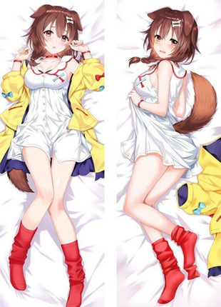 Inugami Korone Vtuber Dakimakura Anime Body Pillow Case 201050 Female Animal ears