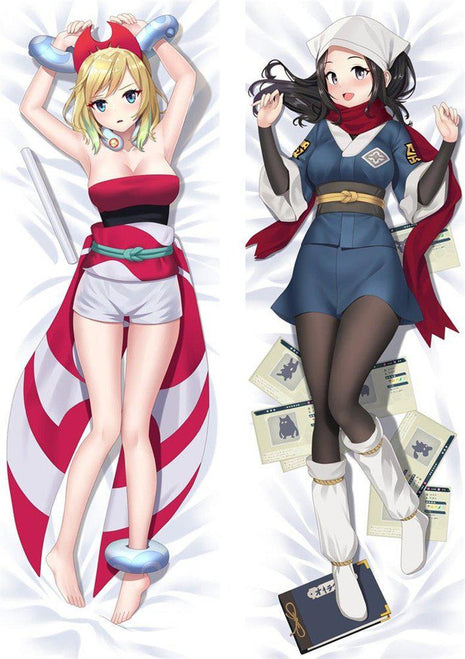 Irida & Akari Pokemon 22802-Dakimakura Anime Body Pillow Case-Dakiheaven.com