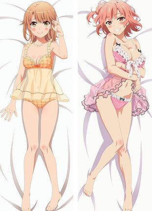 Iroha & Yui Yuigahama My Teen Romantic Comedy SNAFU 712050-Dakimakura Anime Body Pillow Case-Dakiheaven.com