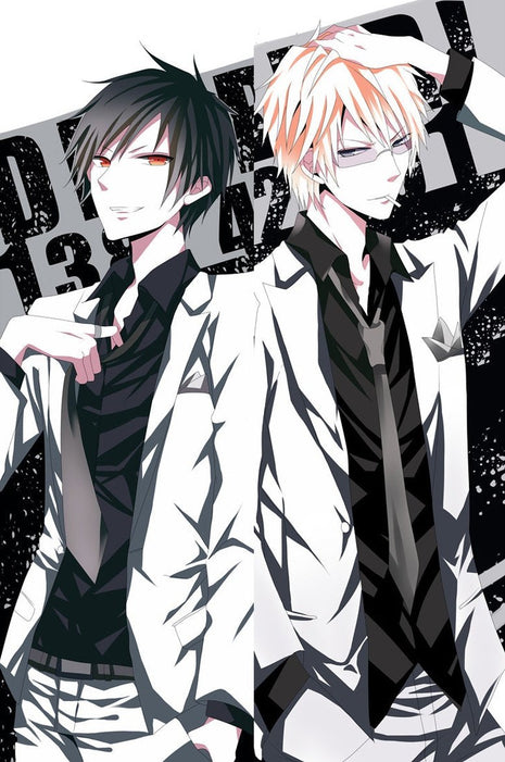 Izaya & Shizuo Durarara 66039-Dakimakura Anime Body Pillow Case-Dakiheaven.com