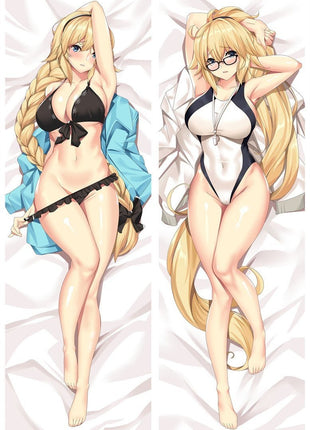 Jeanne Fate Grand Order Dakimakura Anime Body Pillow Case 810001 Female Swimsuit