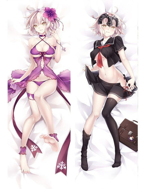 Jeanne d'arc Alter Fate Grand Order 17125-1-Dakimakura Anime Body Pillow Case-Dakiheaven.com