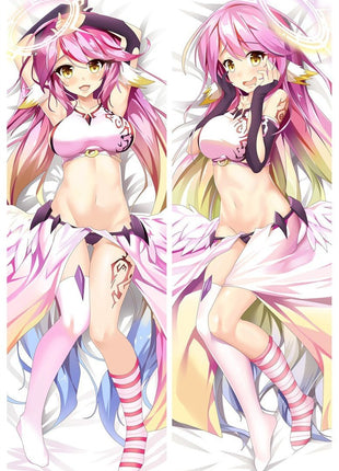 Jibril No Game No Life 86015-Dakimakura Anime Body Pillow Case-Dakiheaven.com