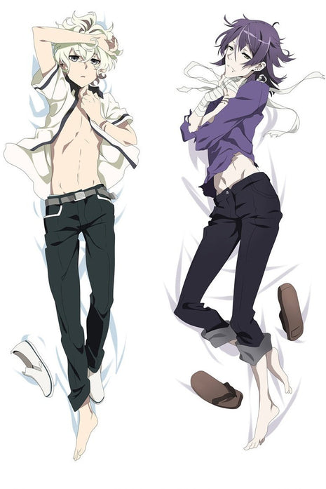 Katsuhira & Yoshiharu Kiznaiver 66054-Dakimakura Anime Body Pillow Case-Dakiheaven.com