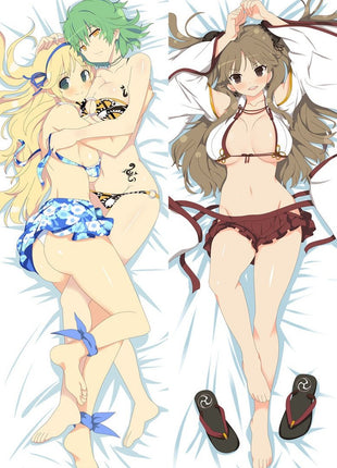 Katsuragi, Hikage & Renka Senran Kagura 84099-Dakimakura Anime Body Pillow Case-Dakiheaven.com