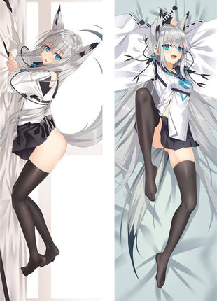 Kawakaze Azur Lane Dakimakura Anime Body Pillow Case 21105 Female Animal ears