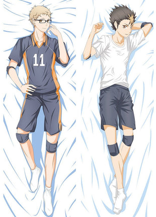 Kei & Yu Haikyu 69073-Dakimakura Anime Body Pillow Case-Dakiheaven.com