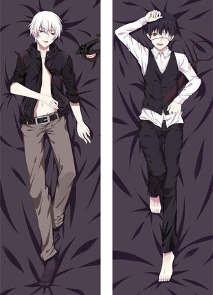 Ken Kaneki Tokyo Ghoul 20708 EU Stock-Dakimakura Anime Body Pillow Case-Dakiheaven.com