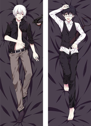 Ken Kaneki Tokyo Ghoul 20708-Dakimakura Anime Body Pillow Case-Dakiheaven.com