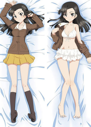 Kinuyo Nishi Girls und Panzer 712081-Dakimakura Anime Body Pillow Case-Dakiheaven.com