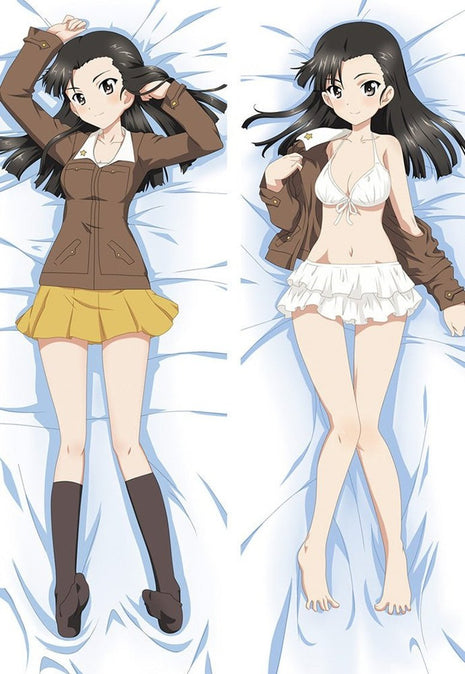 Kinuyo Nishi Girls und Panzer 712081-Dakimakura Anime Body Pillow Case-Dakiheaven.com