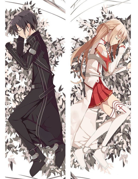 Kirito & Asuna Sword Art Online Dakimakura Anime Body Pillow Case 611042 Male Female