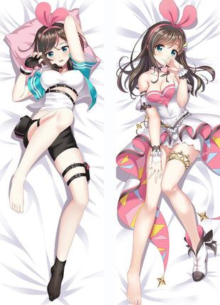 Kizuna AI Vtuber 96015-Dakimakura Anime Body Pillow Case-Dakiheaven.com