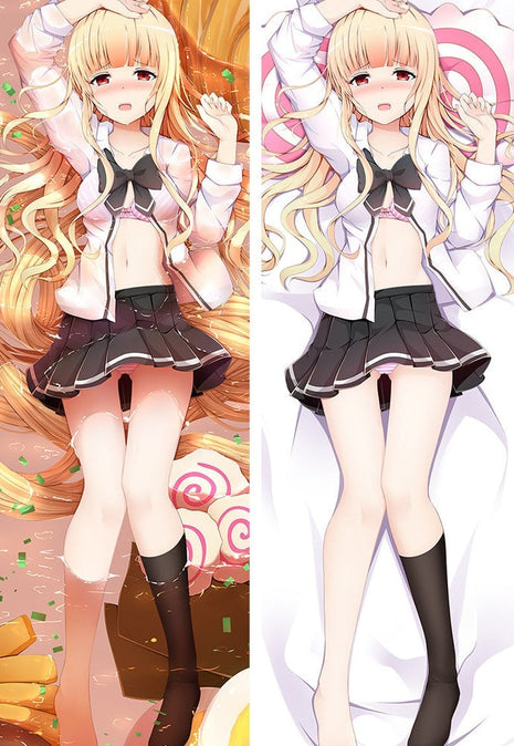 Koizumi san Ms Koizumi Loves Ramen Noodles 18013-3-Dakimakura Anime Body Pillow Case-Dakiheaven.com