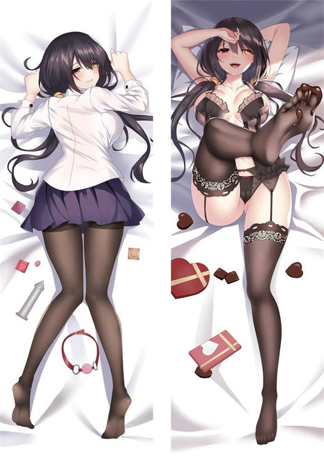 Kurumi Date A Live Dakimakura Anime Body Pillow Case 22238 Female Feet Toys School uniform