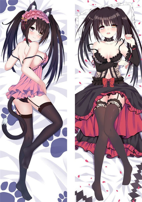 Kurumi Tokisaki Date A Live 23240-Dakimakura Anime Body Pillow Case-Dakiheaven.com