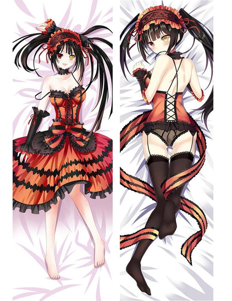 Kurumi Tokisaki Date A Live 610079-Dakimakura Anime Body Pillow Case-Dakiheaven.com