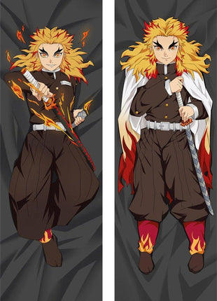 Kyojuro Rengoku Demon Slayer 22747-Dakimakura Anime Body Pillow Case-Dakiheaven.com