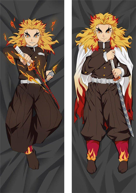 Kyojuro Rengoku Demon Slayer 22747-Dakimakura Anime Body Pillow Case-Dakiheaven.com