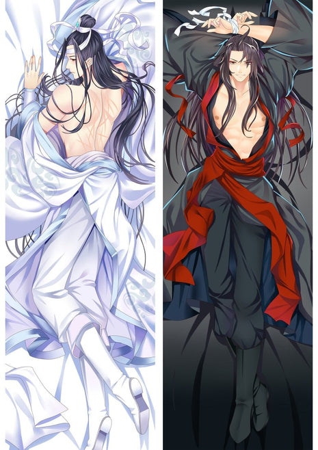 Lan Wangji & Wei Wuxian Mo Dao Zu Shi 811070-Dakimakura Anime Body Pillow Case-Dakiheaven.com