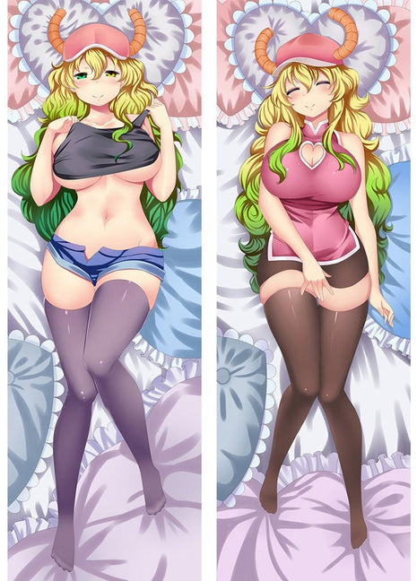 Lucoa Quetzalcoatl Miss Kobayashi's Dragon Maid 75017-Dakimakura Anime Body Pillow Case-Dakiheaven.com