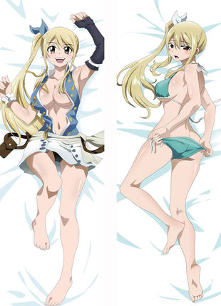 Lucy Heartfilia Fairy Tail 99059-Dakimakura Anime Body Pillow Case-Dakiheaven.com