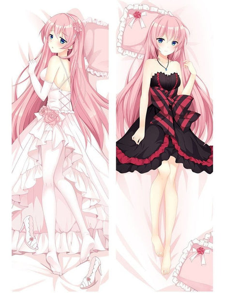 Luka Megurine Vocaloid 71001-Dakimakura Anime Body Pillow Case-Dakiheaven.com