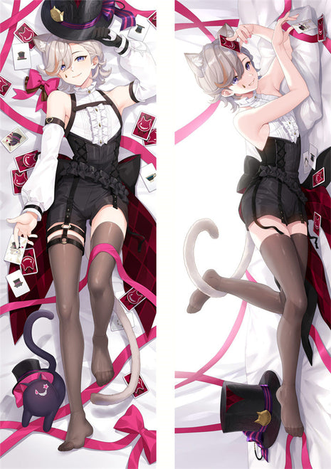 Lyney Genshin Impact 23046-1-Dakimakura Anime Body Pillow Case-Dakiheaven.com