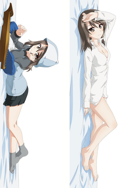 Maho Nishizumi Girls und Panzer 20319-Dakimakura Anime Body Pillow Case-Dakiheaven.com