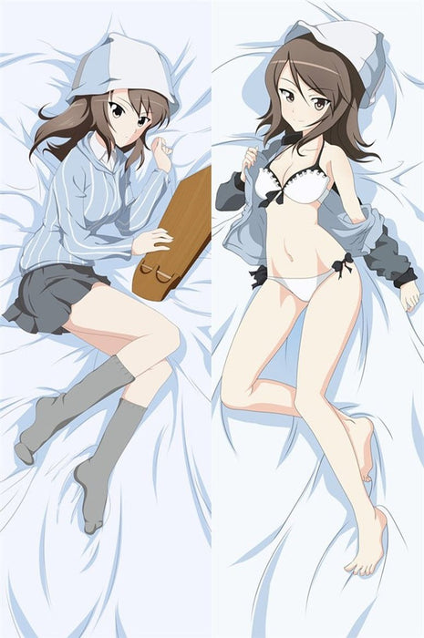 Maho Nishizumi Girls und Panzer 710036-Dakimakura Anime Body Pillow Case-Dakiheaven.com