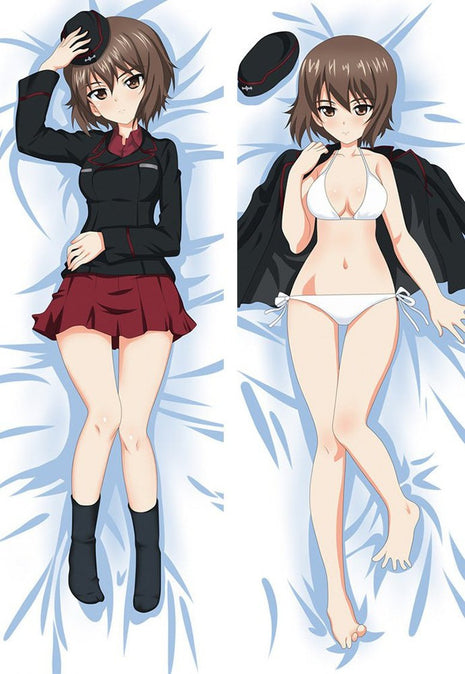 Maho Nishizumi Girls und Panzer 712083-Dakimakura Anime Body Pillow Case-Dakiheaven.com