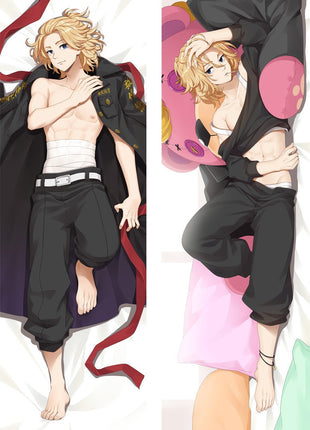 Manjiro Sano Tokyo Revengers 21061-2-Dakimakura Anime Body Pillow Case-Dakiheaven.com