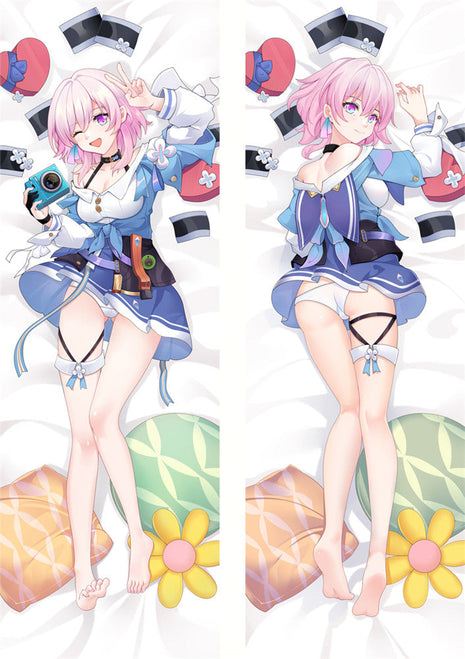 March 7th Honkai Star Rail 23027-1-Dakimakura Anime Body Pillow Case-Dakiheaven.com