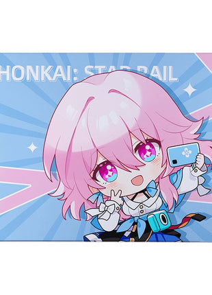 March 7th Honkai Star Rail Mouse Mat Pad Anime 21x26cm-Mouse Mat / Pad